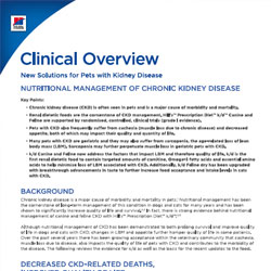 Clinical Overview k/d Upgrade